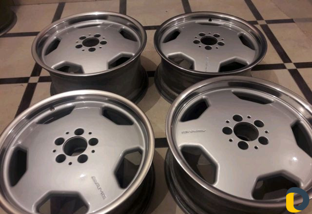 Покраска и полировка полок дисков фото