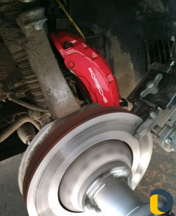 Проточка (расточка ) тормозных дисков без снятия с фото