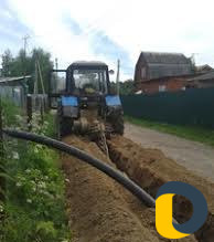 Траншеекопатель фото