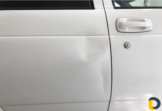 Удаление вмятин без покраски фото